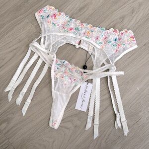 NWT FOR LOVE AND LEMONS MATCHING SET, S/M